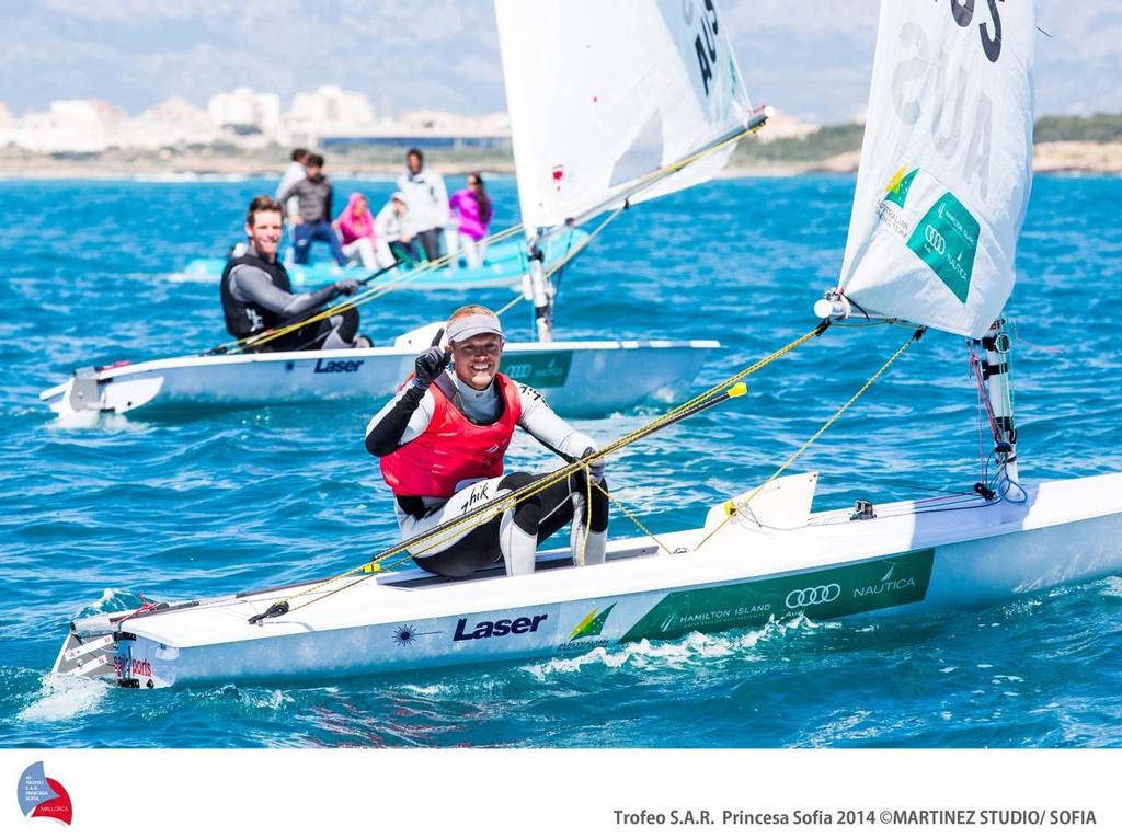 2014 ISAF Sailing World Cup Mallorca - BURTON (AUS, Laser Standard) ©  Pedro Martinez/MartinezStudio/Sofia http://www.trofeoprincesasofia.org/