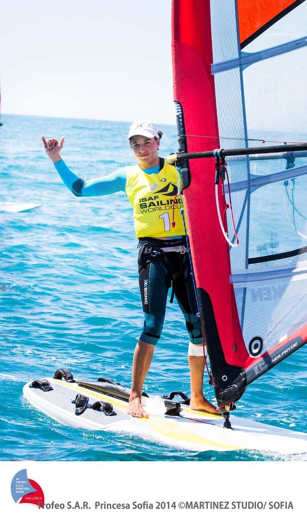 2014 ISAF Sailing World Cup Mallorca - PICON (FRA, RS:X W) ©  Pedro Martinez/MartinezStudio/Sofia http://www.trofeoprincesasofia.org/