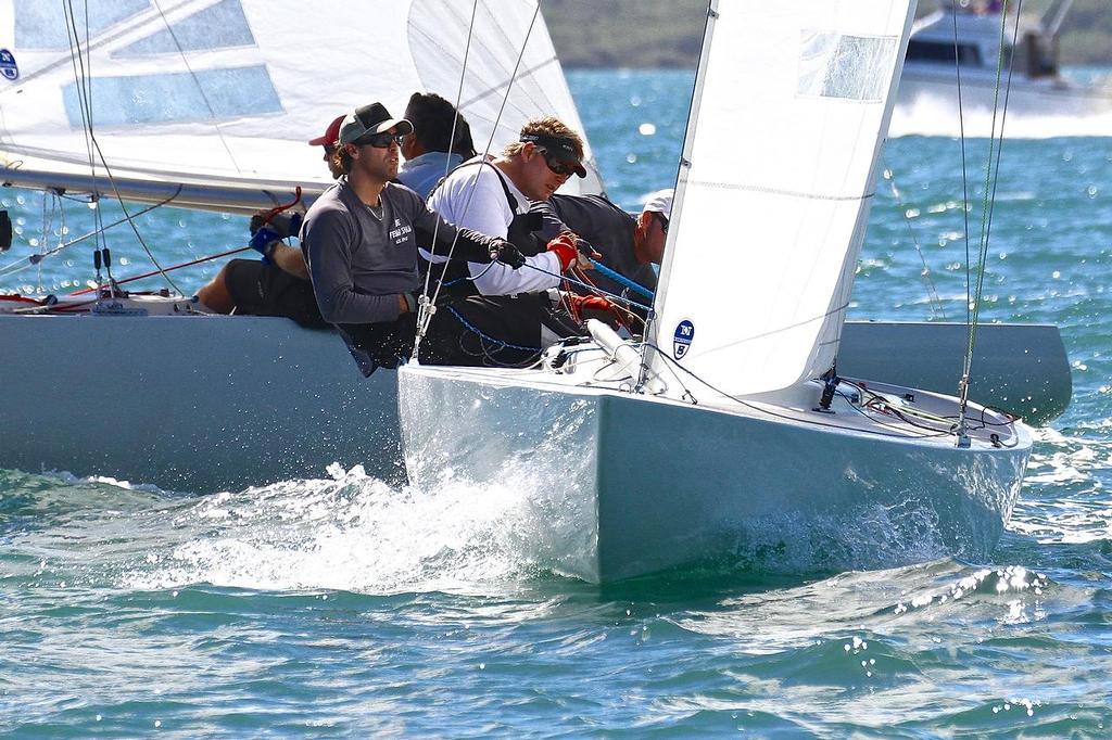 NZ Etchells Nationals 2014, Day 2, Race 3 photo copyright Richard Gladwell www.photosport.co.nz taken at  and featuring the  class