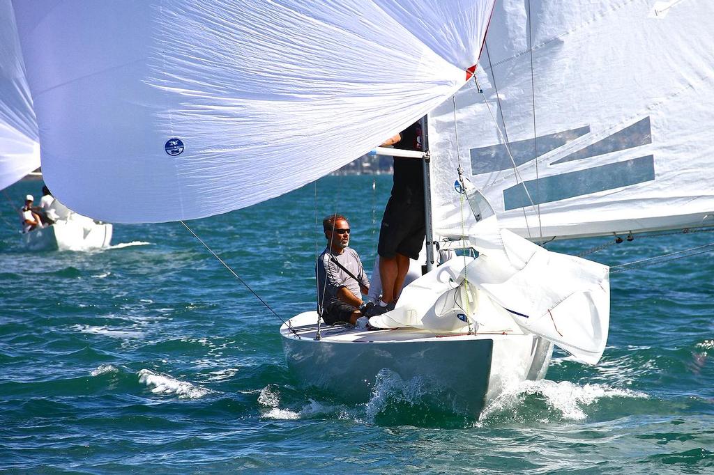 Phil Pryde - NZ Etchells Nationals 2014, Day 2, Race 3 © Richard Gladwell www.photosport.co.nz