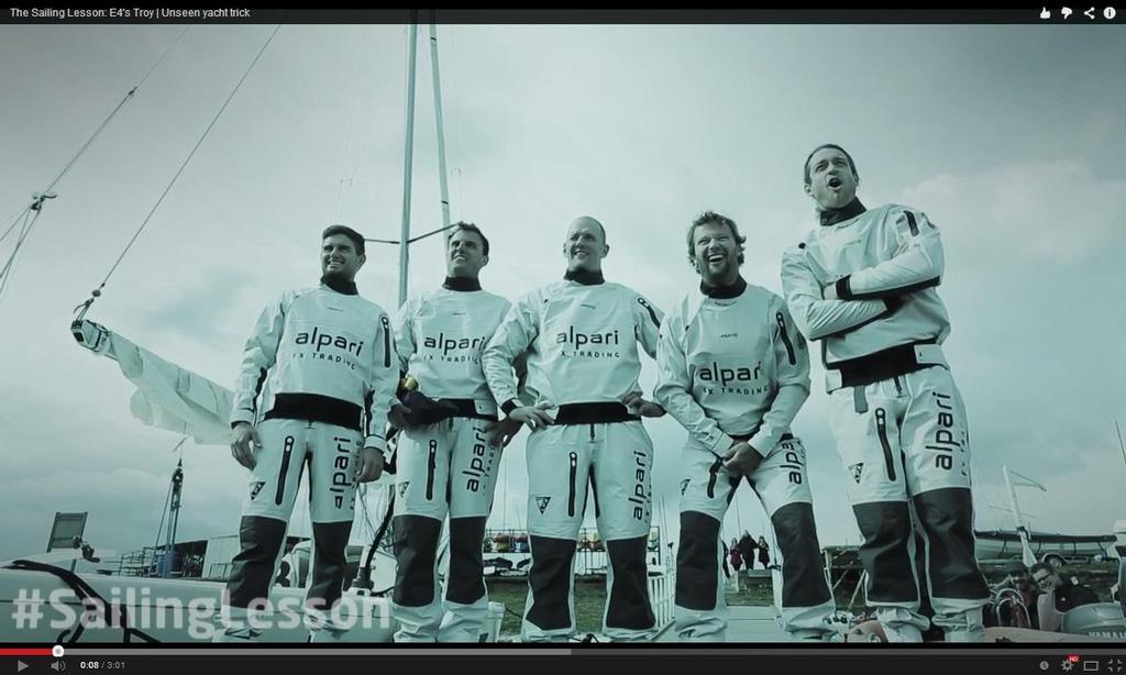 image006j - Leading global FX broker Alpari, and Channel 4 magician Troy collaborate on extraordinary sailing launch photo copyright Getty Images taken at  and featuring the  class