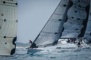 Balance, Sail Port Stephens, DAY 3, Sunday 13 April 2014. photo copyright Jon Reid Saltwater Images http://www.saltwaterimages.com.au taken at  and featuring the  class