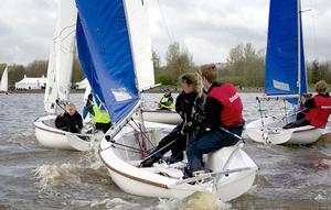 Action on the morning of Day 3  -  60th BUCS-BUSA Team Racing Championships 2014 photo copyright Sean Clarkson taken at  and featuring the  class