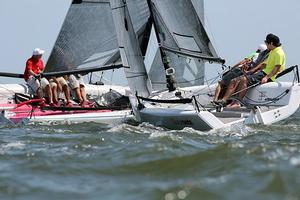 2014 Audi Melges 20 Sperry Top-Sider Charleston Race Week — Day 2 - 2014 Audi Melges 20 Sperry Top-Sider Charleston Race Week photo copyright JOY-International Audi Melges 20 Class Association taken at  and featuring the  class
