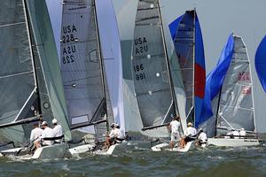 2014 Audi Melges 20 Sperry Top-Sider Charleston Race Week — Day 2 - 2014 Audi Melges 20 Sperry Top-Sider Charleston Race Week photo copyright JOY-International Audi Melges 20 Class Association taken at  and featuring the  class