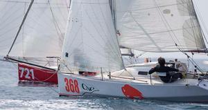 Fleet start - 2014 Mini 6.50 GP photo copyright  Luca Butto / Studio Borlenghi taken at  and featuring the  class
