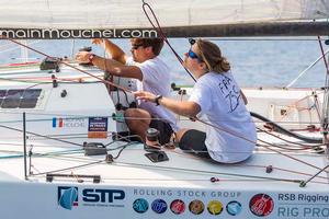 Fleet start - 2014 Mini 6.50 GP photo copyright  Luca Butto / Studio Borlenghi taken at  and featuring the  class