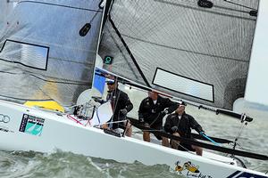 Travis Weisleder, Lucky Dog/Gill Race Team - 2014 Audi Melges 20 Sperry Top-Sider Charleston Race Week photo copyright JOY-International Audi Melges 20 Class Association taken at  and featuring the  class