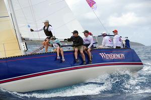 Windemon leads Racing 3 Division - 2014 BVI Spring Regatta and Sailing Festival photo copyright ToddvanSickle/BVI Spring Regatta taken at  and featuring the  class