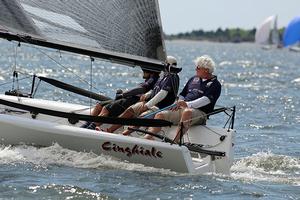 Audi Melges 20 Sperry Top-Sider Charleston Race Week day 1 - 2014 Audi Melges 20 Sperry Top-Sider Charleston Race Week photo copyright JOY-International Audi Melges 20 Class Association taken at  and featuring the  class