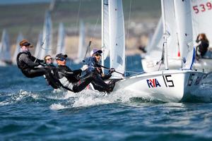 RYA Youth National Championships 2014 - Day 1 photo copyright  Paul Wyeth / RYA http://www.rya.org.uk taken at  and featuring the  class