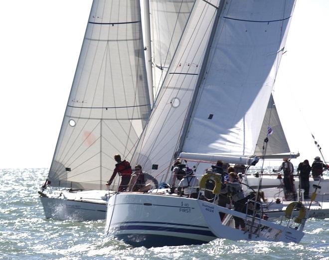 Day two action - BUCS-BUSA Yachting Champs 2014 © Tom Churchill