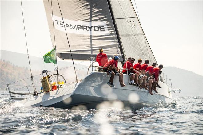 Neil Pryde’s HI FI, overall winner of the 2014 Rolex China Sea Race HI FI, Sail No: HKG2112, Skipper-Owner: Neil Pryde, Design: Welbourne 52 Custom, TCC: 1.351  - Rolex China Sea Race 2014 ©  Rolex/ Kurt Arrigo http://www.regattanews.com