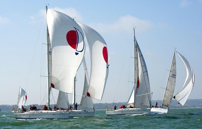 Downwind Leg - BUCS-BUSA Yachting Champs 2014 © Sean Clarkson