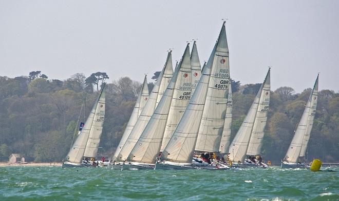 Start of the Long Coastal race - BUCS-BUSA Yachting Champs 2014 © Sean Clarkson