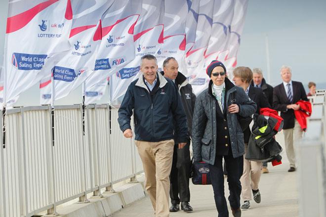 HRH Princess Royal - 2014 RYA Youth National Championships ©  Paul Wyeth / RYA http://www.rya.org.uk