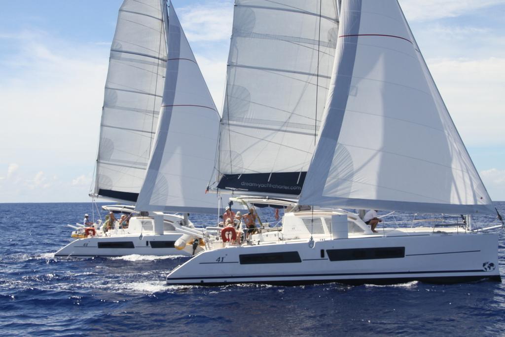 Another race day - Sail Tahiti Yacht Rally photo copyright Maggie Joyce taken at  and featuring the  class