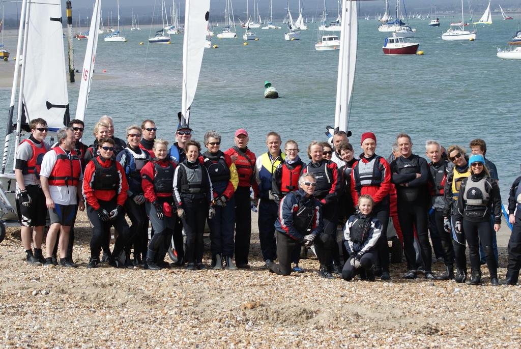 HISC Get Racing Club - 30 turn up for first event photo copyright Fiona Sayce taken at  and featuring the  class