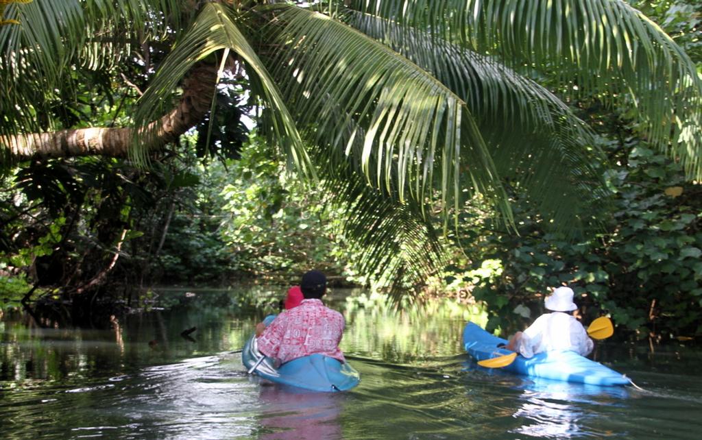Our expedition into the river - Sail Tahiti Yacht Rally photo copyright Maggie Joyce taken at  and featuring the  class