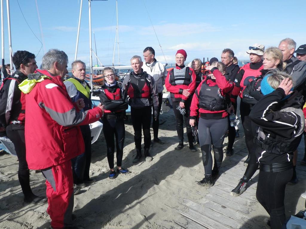 HISC Get Racing Club briefing event photo copyright Fiona Sayce taken at  and featuring the  class