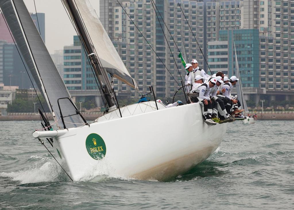 Rolex China Sea Race 2014. Lucky photo copyright  RHKYC/Guy Nowell http://www.guynowell.com/ taken at  and featuring the  class