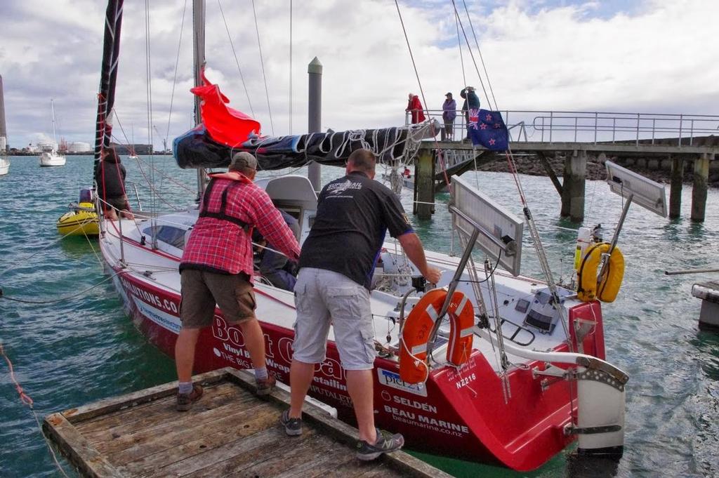 Atom Ant - Start 2014 Trans Tasman Challenge, New Plymouth, NZ photo copyright Hamish Archer taken at  and featuring the  class