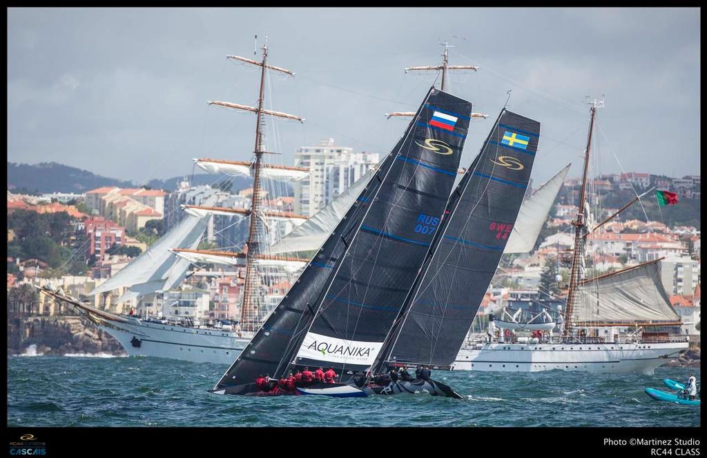 RC44 Cascais Cup - RC44 fleet racing in Cascais photo copyright RC44 Class/MartinezStudio.es taken at  and featuring the  class