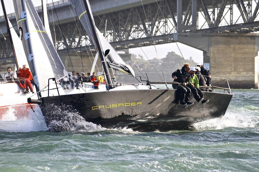 Crusader - Auckland Tauranga Race start, April 17, 2014 © Richard Gladwell www.photosport.co.nz