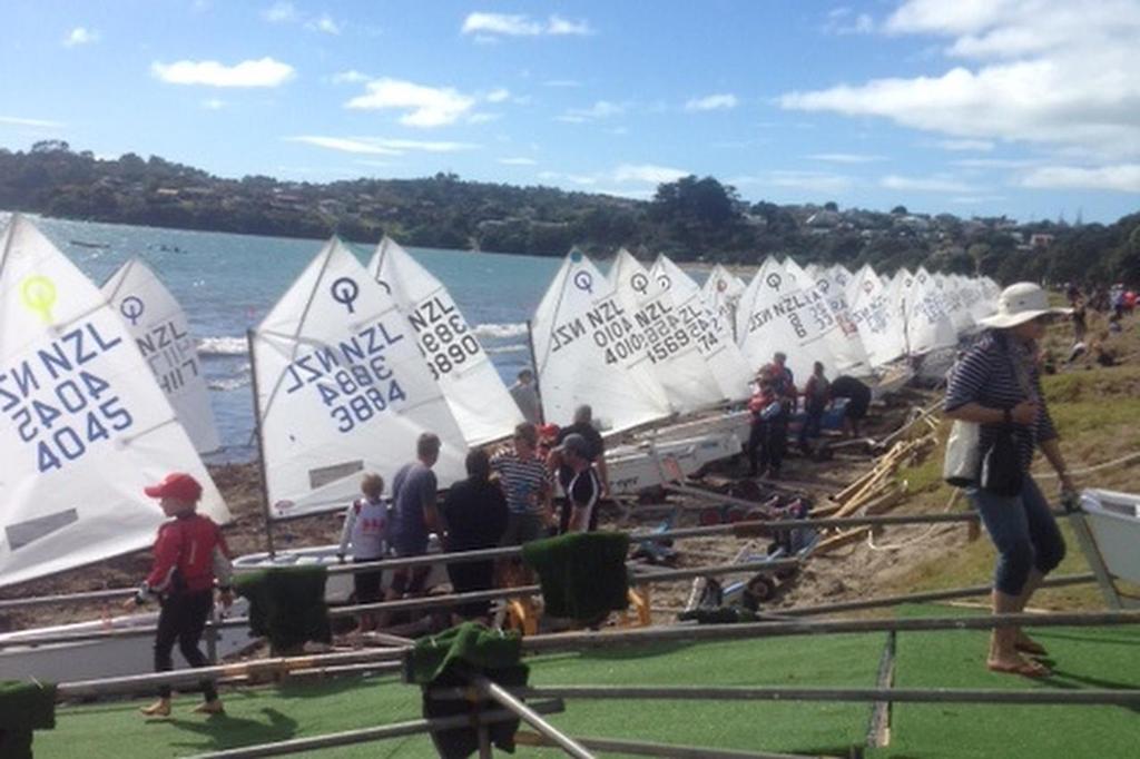 - Day 2, 2014 Toyota Optimist Championships, Manly SC © NZ Optimist Team