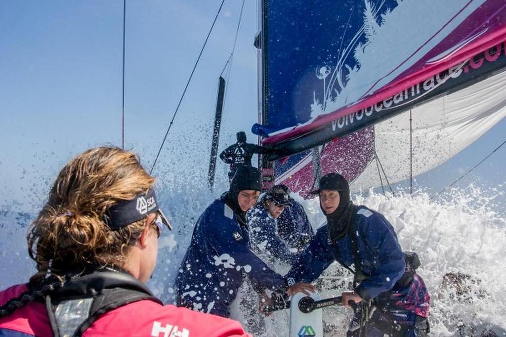 RG030214-866 - Team SCA - Trans Atlantic crossing - Day 2 photo copyright Corinna Halloran - Volvo Ocean Race http://www.volvooceanrace.com taken at  and featuring the  class
