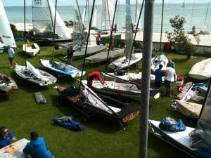 Rigging in the sun - 2014 Vic titles photo copyright Simon Dubbin taken at  and featuring the  class