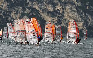 BIC Techno 293 European Championship 2014 photo copyright Patrik Pollak taken at  and featuring the  class