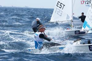 2014 ISAF Sailing World Cup, Hyeres, France - Laser photo copyright Thom Touw http://www.thomtouw.com taken at  and featuring the  class