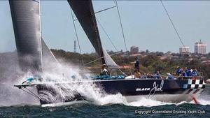 Black Jack - QantasLink Brisbane to Gladstone Yacht Race 2014 photo copyright  Queensland Cruising Yacht Club taken at  and featuring the  class