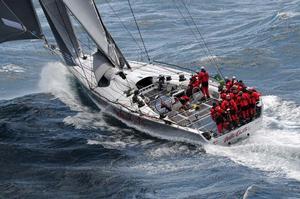 Exposure X2 on Wild Oats, Winner of the 2013 Rolex Sydney Hobart photo copyright Wild Oats taken at  and featuring the  class
