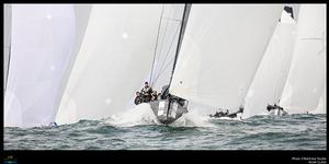Peninsula Petroleum lead the fleet - RC44 Cascais Cup photo copyright MartinezStudio.es taken at  and featuring the  class