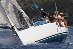 Pocket Rocket, David Cullen's J 109 -  Antigua Sailing Week 2014 photo copyright  Tim Wright / Photoaction.com http://www.photoaction.com taken at  and featuring the  class