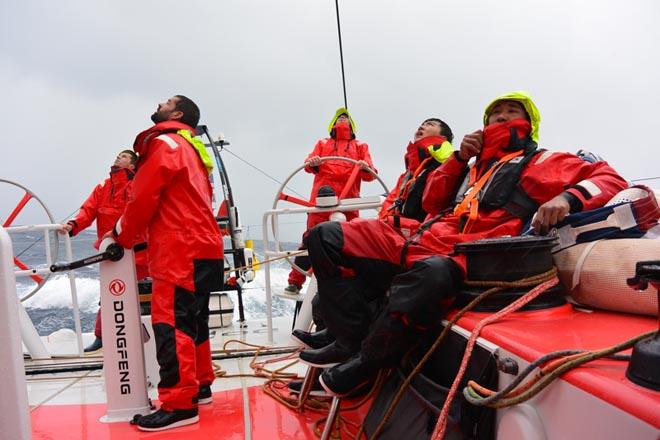 Day 2 Onboard Dongfeng during the transatlantic © Dongfeng Race Team