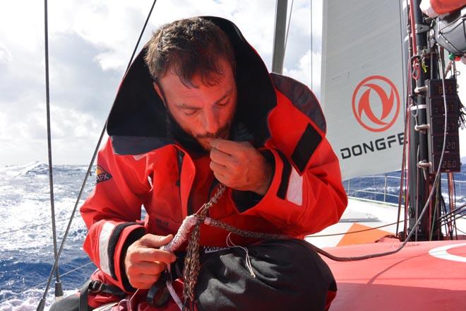 Day 2 Onboard Dongfeng during the transatlantic © Dongfeng Race Team