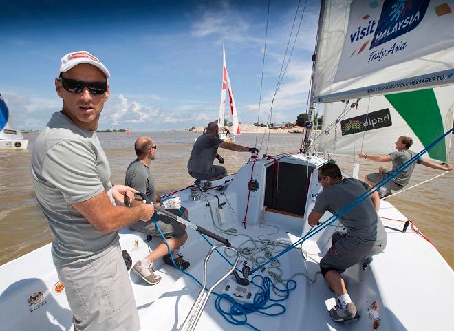 Francesco Bruni and his team in action at the Monsoon Cup 2013.  ©  Dan Towers / AWMRT http://www.wmrt.com/