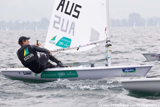 2014 Garda Trentino Olympic Week - Laser &copy; Thom Touw http://www.thomtouw.com