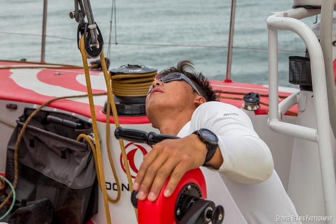 Dongfeng Race team, Newport © George Bekris Photography