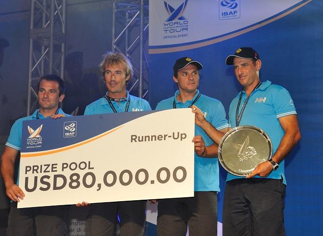 Bruni finsihed second on the World Match Racing Tour in 2011. ©  Dan Towers / AWMRT http://www.wmrt.com/