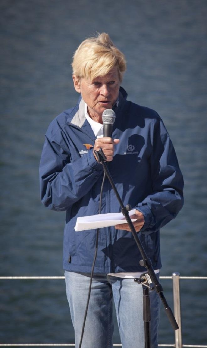 Lone Dybkjær launches Oceans of Hope at the Royal Danish Yacht Club. © onEdition http://www.onEdition.com