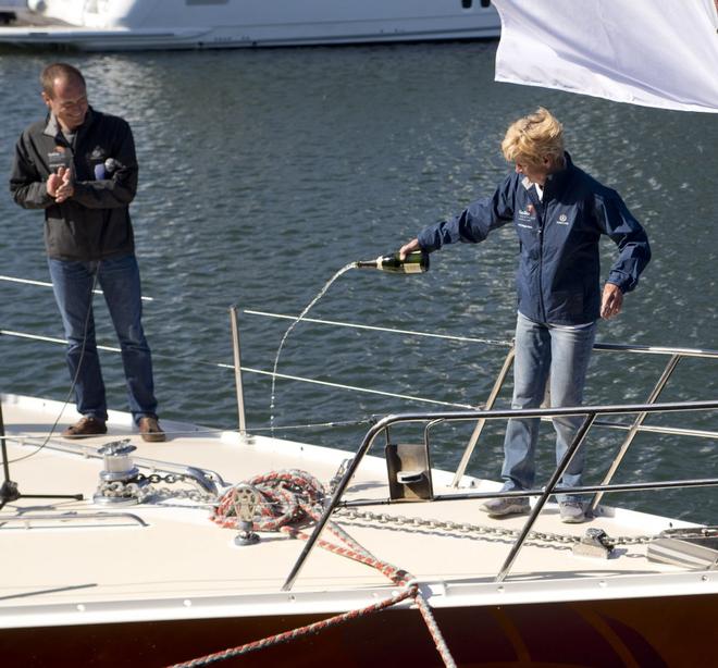 Lone Dybkjær launches Oceans of Hope at the Royal Danish Yacht Club. © onEdition http://www.onEdition.com