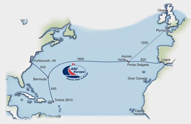 ARC Europe Map  ©  SW