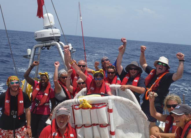 Great finish - Clipper Round The World Yacht Race 2013-14 © Clipper Ventures