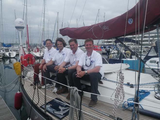 ARC Portugal 2014 - Steef, Riccardo, Onno and Harald from S/Y Salsus &copy; World Cruising Club http://www.worldcruising.com