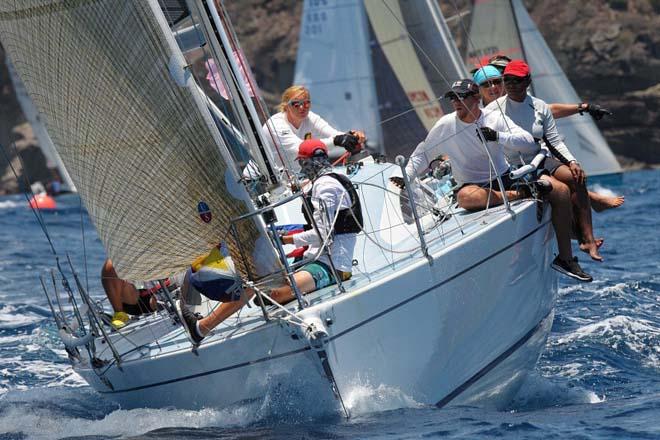 2014 Antigua Sailing Week day 5 ©  Tim Wright / Photoaction.com http://www.photoaction.com