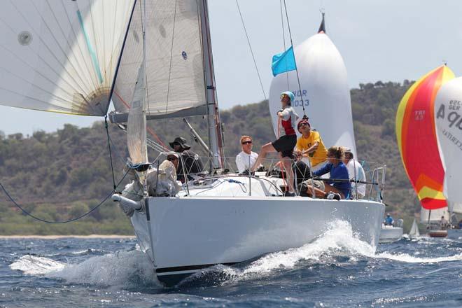 2014 Antigua Sailing Week day 5 ©  Tim Wright / Photoaction.com http://www.photoaction.com